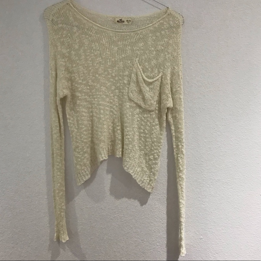 Cream sweater